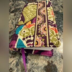 Vera Bradley Floral Quilted Book Cover in a array of colors